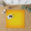 Golden Yellow Color Rug