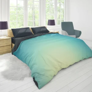 Gradient Ball Blue Duvet Cover 1