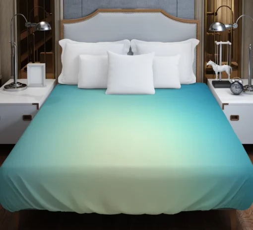 Gradient Ball Blue Duvet Cover