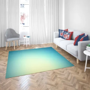 Gradient Ball Blue Rug 2