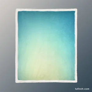 Gradient Ball Blue Sherpa Fleece Blanket 1