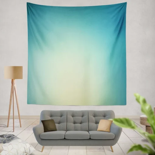 Gradient Ball Blue Wall Tapestry