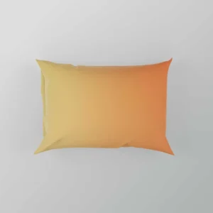 Gradient Orange Color Pillow Case