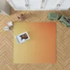 Gradient Orange Color Rug