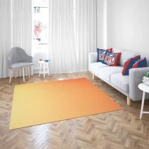 Gradient Orange Color Rug 2