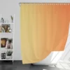 Gradient Orange Color Shower Curtain