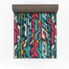 Graffiti-inspired Seamless Design Fitted Sheet