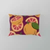 Grapefruit Slice And Grapefruit Pillow Case