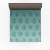 Green Abstract Pattern Design Fitted Sheet