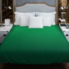 Green Gradient Pattern Duvet Cover