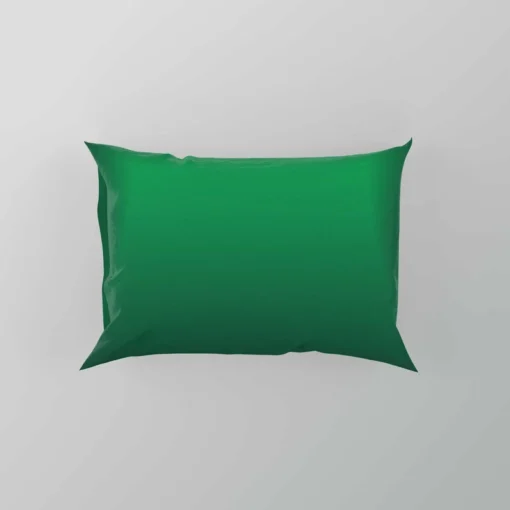 Green Gradient Pattern Pillow Case