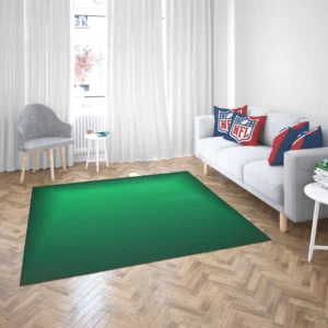 Green Gradient Pattern Rug 2