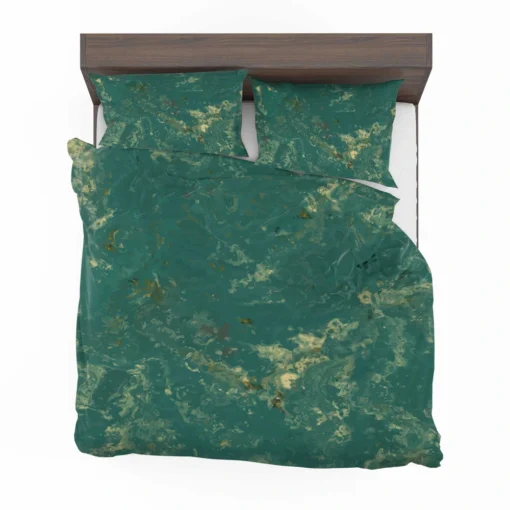 Green Marble Texture Design Bedding Set 2