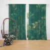 Green Marble Texture Design Curtain