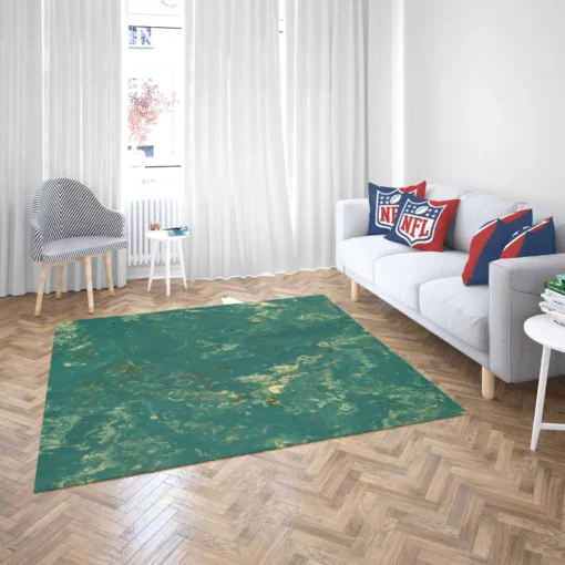 Green Marble Texture Design Rug 2