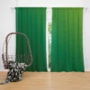 Green Yellow Gradient Curtain