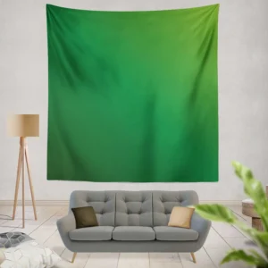 Green Yellow Gradient Wall Tapestry