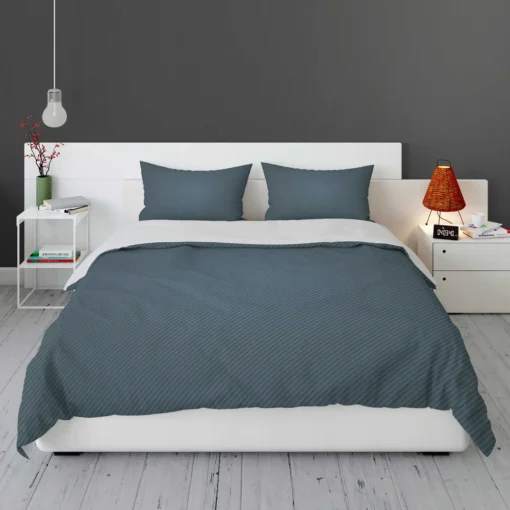 Grey Solid Color Bedding Set 1