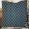 Grey Solid Color Quilt Blanket