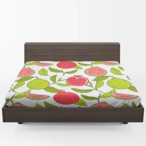 Guava Grove Inspired Pattern Fitted Sheet 1