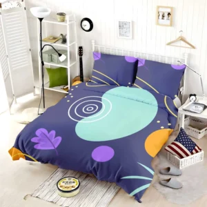 Hand Drawn Abstract Element Pattern Bedding Set