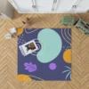 Hand Drawn Abstract Element Pattern Rug