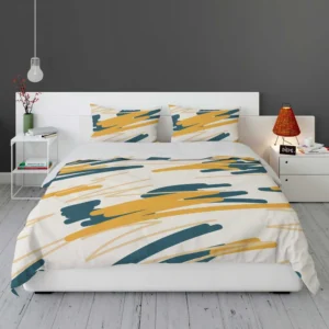 Hand Drawn Abstract Lines Pattern Bedding Set 1