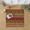 Hand Drawn African Pattern Rug