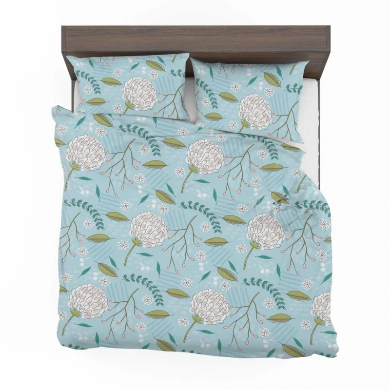 Hand Drawn Dandelions Bedding Set 2