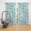 Hand Drawn Dandelions Curtain