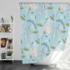 Hand Drawn Dandelions Shower Curtain