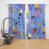 Hand Drawn Flat Design Abstract Doodle Pattern Curtain