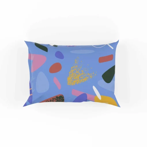 Hand Drawn Flat Design Abstract Doodle Pattern Pillow Case