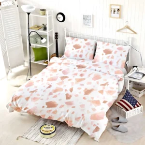 Hand Drawn Giraffe Pattern Bedding Set