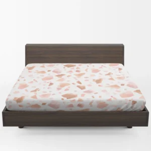 Hand Drawn Giraffe Pattern Fitted Sheet 1