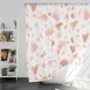 Hand Drawn Giraffe Pattern Shower Curtain