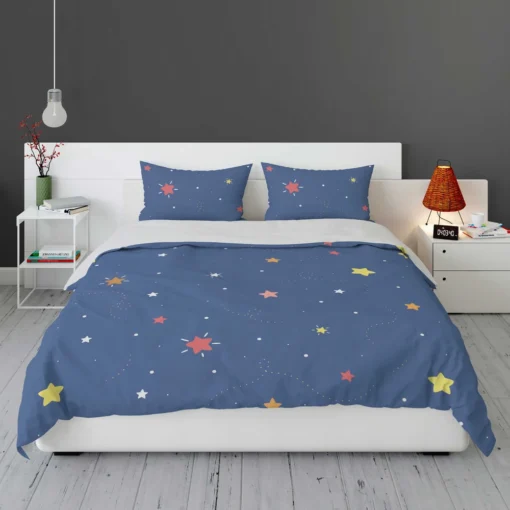 Hand Drawn Little Stars Bedding Set 1