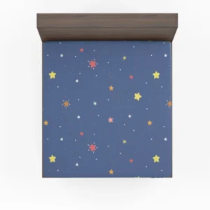 Hand Drawn Little Stars Fitted Sheet