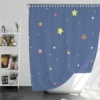 Hand Drawn Little Stars Shower Curtain