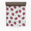 Hand Drawn Raspberry Fitted Sheet