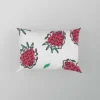 Hand Drawn Raspberry Pillow Case