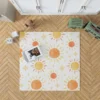 Hand Drawn Sun Design Rug