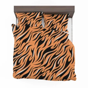 Hand Drawn Tiger Skin Design Bedding Set 2