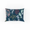 Hand Drawn Winter Floral Design Pillow Case