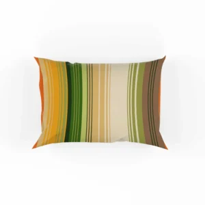 Hand Drawn Woodsy Stripes Pillow Case