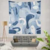 Hand Painted Abstract Art Wall Tapestry