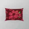 Hand Painted Hibiscus Flowers Pillow Case