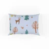 Hand Painted Reindeer Pattern Pillow Case