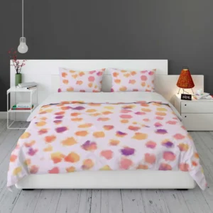 Hand Painted Watercolor Giraffe Design Bedding Set 1