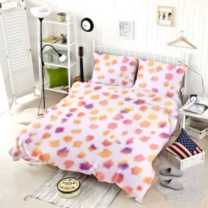 Hand Painted Watercolor Giraffe Design Bedding Set